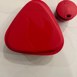 Light My Fire Mealkit 2.0 Red Black Camping Mess Kit 8 Piece Set BPA Free